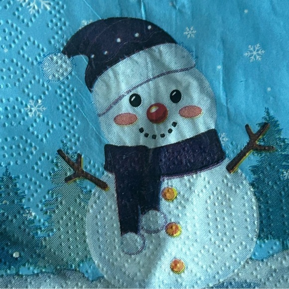 Christmas Cocktail Napkins - Picture 4 of 5